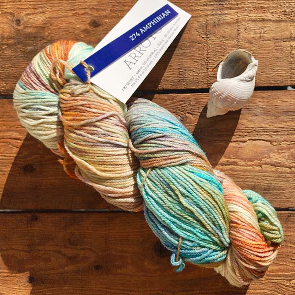 Wolle: "Arroyo" / malabrigo - Nd 3.5 bis 4.5 - superwash Merino handgefärbt, mulesingfrei - 100 g à 306 m – Bild 9
