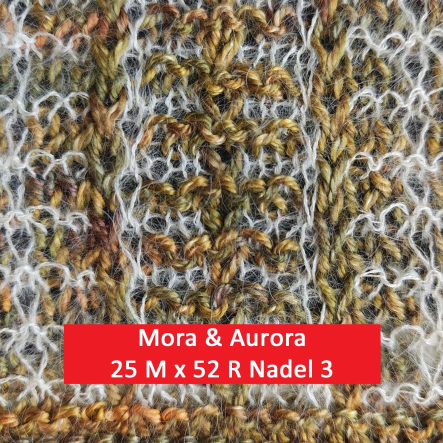 Wolle: "Aurora" / Rosários4 - Kid Mohair mit Seide - Nadel 3.5 bis ? - Flauschgarn - 25 g à 210 m – Bild 10