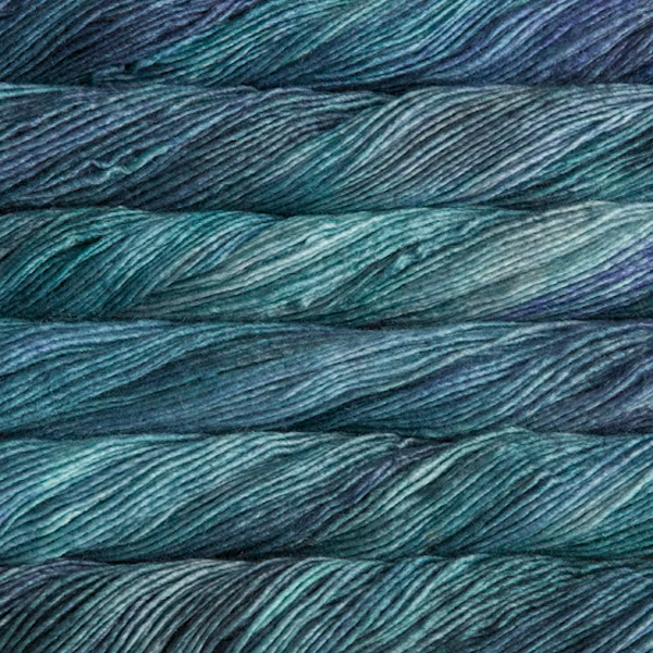Wolle: "Silky Merino" / malabrigo - Nd 4-5.5 / Seide & Merino / 50 g à 137 m - handgefärbt – Bild 13
