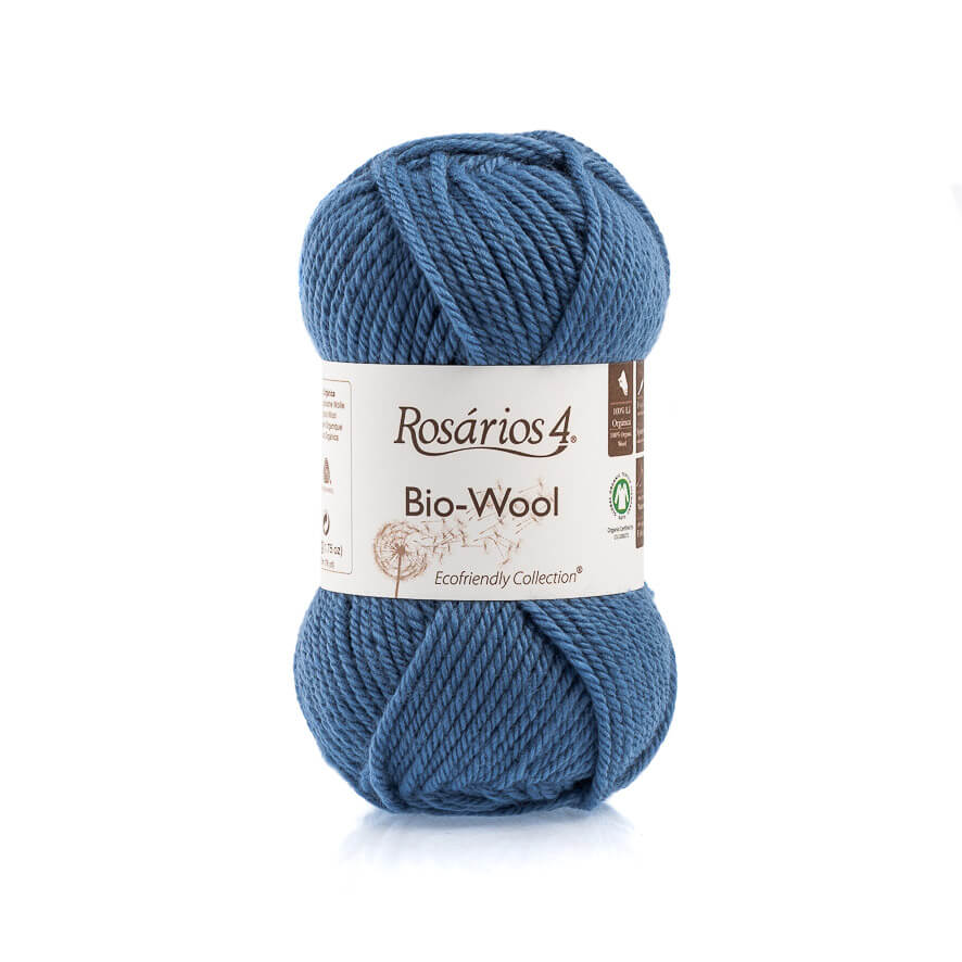 Wolle: "Bio Wool" / Rosários4 - Nadel 5-5.5 / GOTS zertifiziert - 50 g à 82 m – Bild 27
