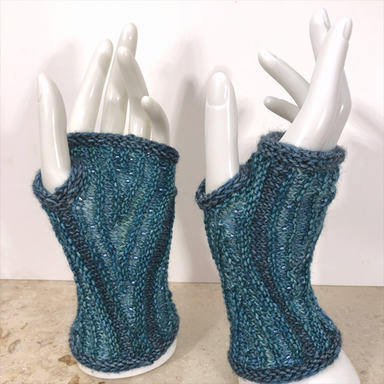 Wolle: "Lace" / malabrigo - Baby Merinowolle mulesingfrei, handgefärbt - 50 g à 430 m - Nd 2-3.5 – Bild 12