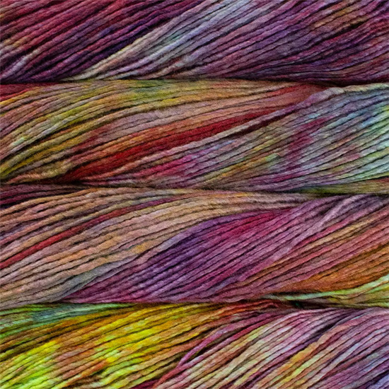 Wolle: "Worsted" / malabrigo - Nadel 5 bis 6.5 / reine Feinmerino - handgefärbt - 100 g à 192 m – Bild 61