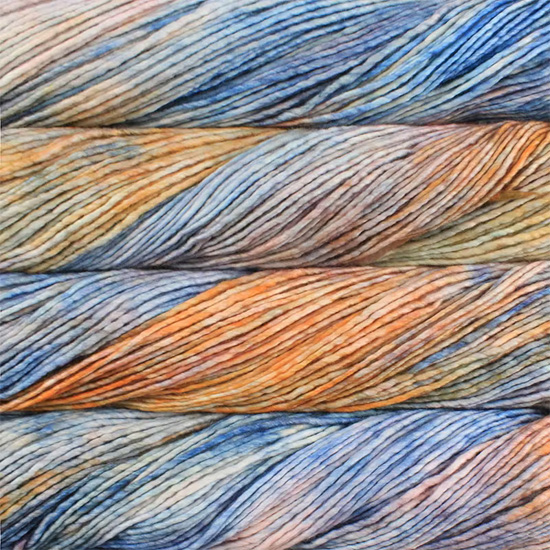 Wolle: "Worsted" / malabrigo - Nadel 5 bis 6.5 / reine Feinmerino - handgefärbt - 100 g à 192 m – Bild 62
