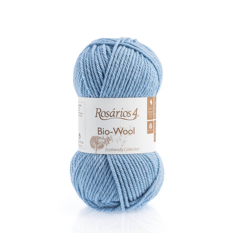 Wolle: "Bio Wool" / Rosários4 - Nadel 5-5.5 / GOTS zertifiziert - 50 g à 82 m – Bild 26