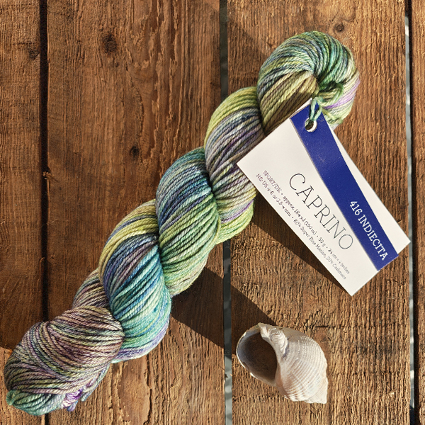 Wolle: "Caprino" / malabrigo -Nd 3.5 bis 4.5 - Merino mit Kaschmir - 50 g à 150 m - handgefärbt – Bild 6