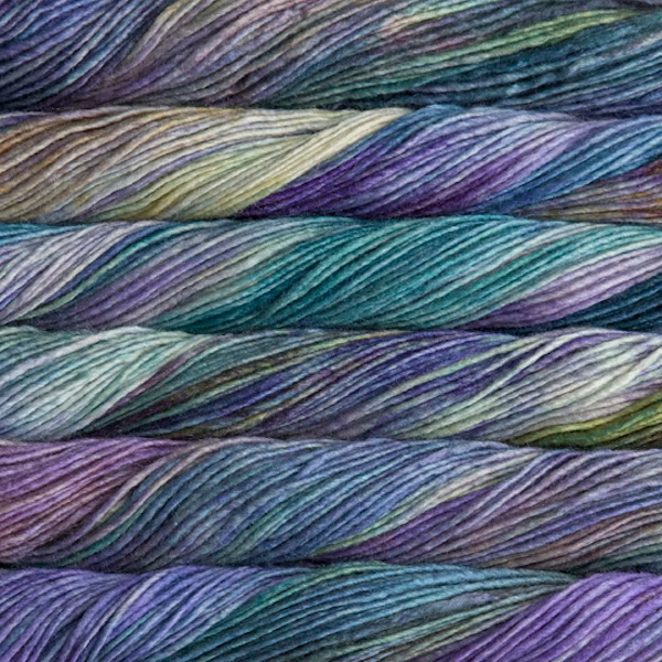 Wolle: "Silky Merino" / malabrigo - Nd 4-5.5 / Seide & Merino / 50 g à 137 m - handgefärbt – Bild 46