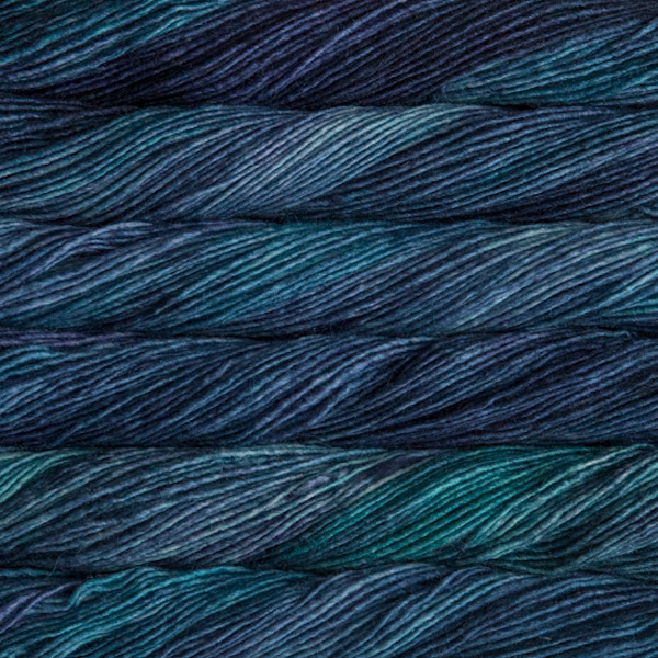 Wolle: "Silky Merino" / malabrigo - Nd 4-5.5 / Seide & Merino / 50 g à 137 m - handgefärbt – Bild 9