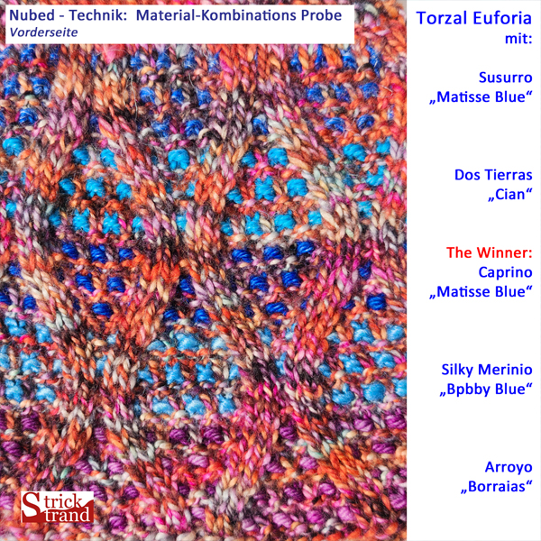 Wolle: "Caprino" / malabrigo -Nd 3.5 bis 4.5 - Merino mit Kaschmir - 50 g à 150 m - handgefärbt – Bild 7