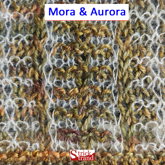 Wolle: "Mora" / malabrigo - 2.25-2.75 / reine edle Maulbeeer-Seide, handgefärbt - 50 g à 205 m – Bild 22