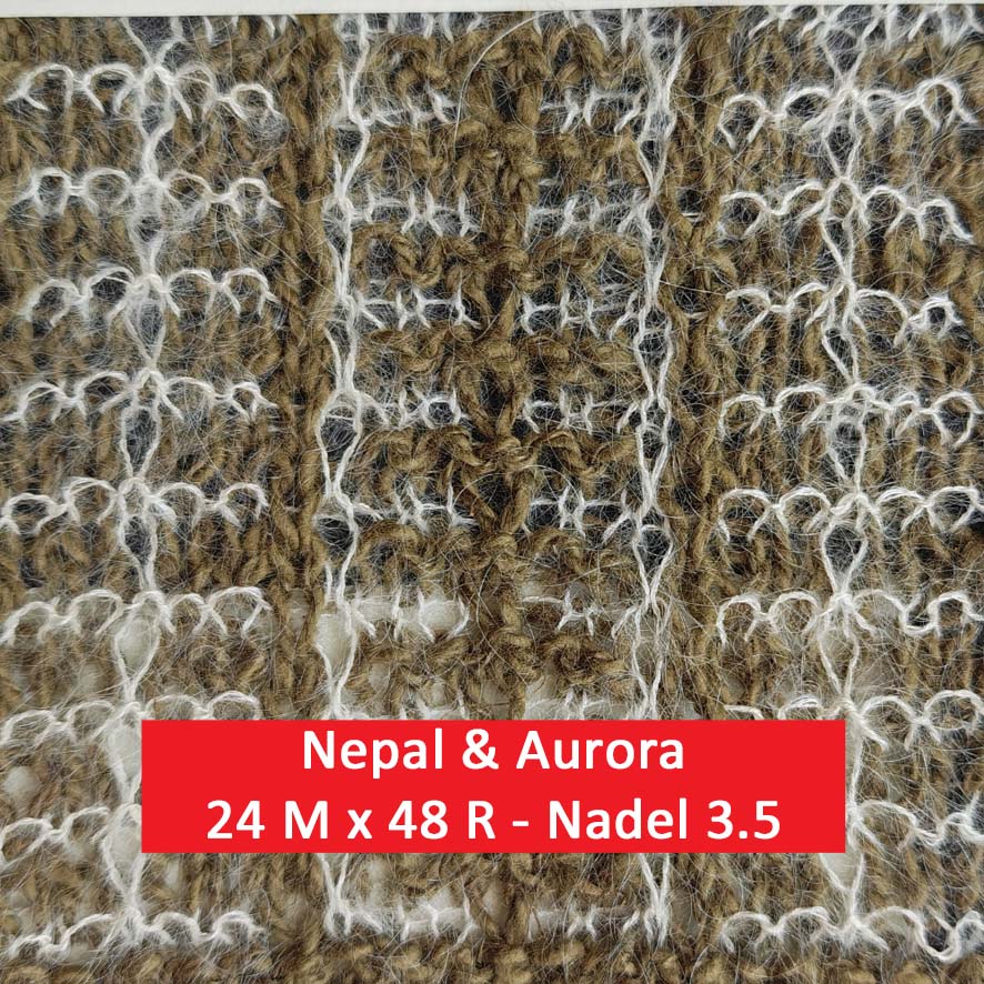 Wolle: "Aurora" / Rosários4 - Kid Mohair mit Seide - Nadel 3.5 bis ? - Flauschgarn - 25 g à 210 m – Bild 16