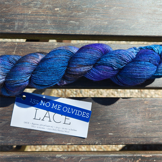 Wolle: "Lace" / malabrigo - Baby Merinowolle mulesingfrei, handgefärbt - 50 g à 430 m - Nd 2-3.5 – Bild 23