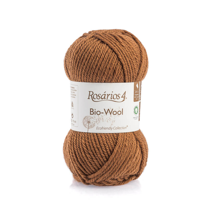 Wolle: "Bio Wool" / Rosários4 - Nadel 5-5.5 / GOTS zertifiziert - 50 g à 82 m – Bild 18