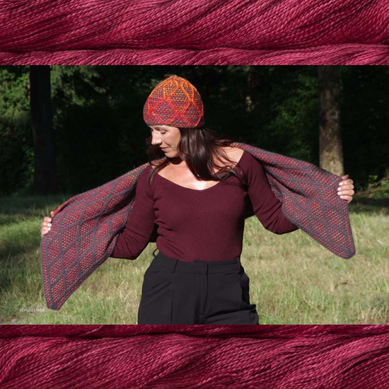 Wolle: "Silkpaca" / malabrigo - Nd 2.25 bis 5 / Alpaca & Maulbeer-Seide, handgefärbt / 50 g à 384 m – Bild 21