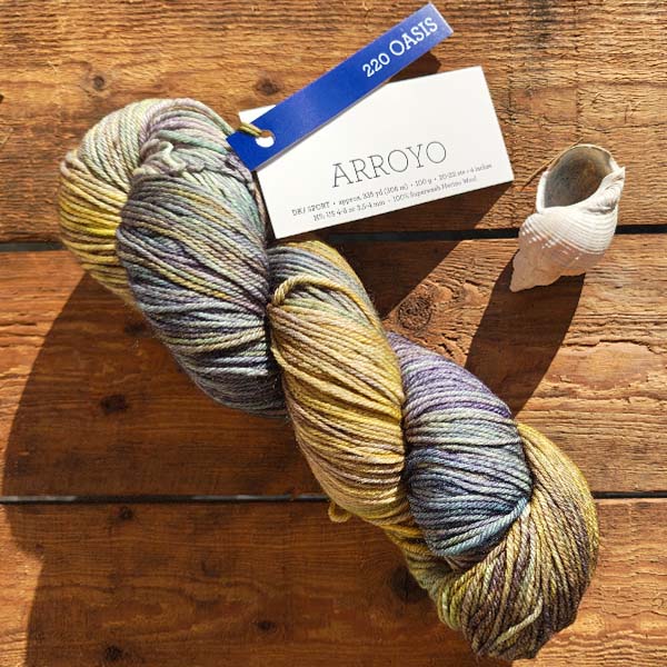 Wolle: "Arroyo" / malabrigo - Nd 3.5 bis 4.5 - superwash Merino handgefärbt, mulesingfrei - 100 g à 306 m – Bild 11