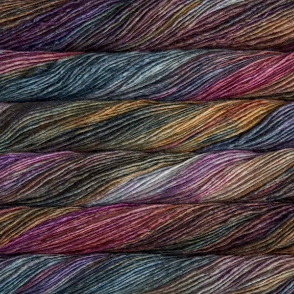 Wolle: "Silky Merino" / malabrigo - Nd 4-5.5 / Seide & Merino / 50 g à 137 m - handgefärbt – Bild 14