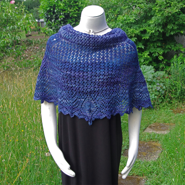 Wolle: "Silky Merino" / malabrigo - Nd 4-5.5 / Seide & Merino / 50 g à 137 m - handgefärbt – Bild 7