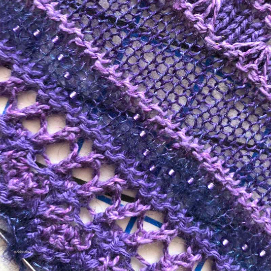 Wolle: "Silkpaca" / malabrigo - Nd 2.25 bis 5 / Alpaca & Maulbeer-Seide, handgefärbt / 50 g à 384 m – Bild 2