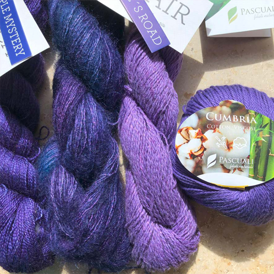 Wolle: "Silkpaca" / malabrigo - Nd 2.25 bis 5 / Alpaca & Maulbeer-Seide, handgefärbt / 50 g à 384 m – Bild 31