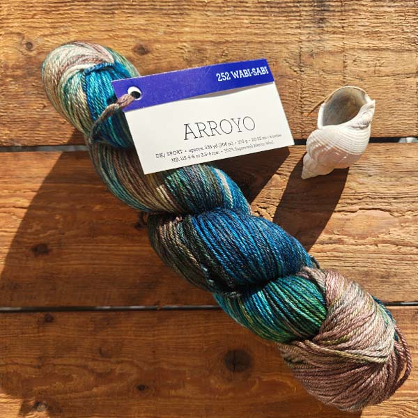 Wolle: "Arroyo" / malabrigo - Nd 3.5 bis 4.5 - superwash Merino handgefärbt, mulesingfrei - 100 g à 306 m – Bild 12