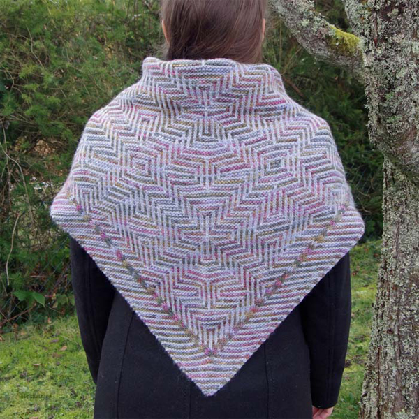 Wolle: "Merino d`Arles" / Rosy Green - französische Merino-Wolle GOTS zertifiziert, klimaneutral (!!!) - 50 g à 200 m Nd 2.5-3.25 – Bild 19
