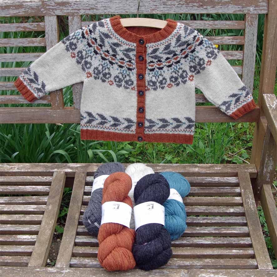 Wolle: "Organic Patagonia Merino" / Juniper Moon - Nd 3.75-4.5 - zertifiziert - à 350 m – Bild 17