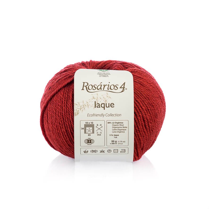 Wolle: "Iaque" / Rosários4 - Nd 3-4 / Bio Wool - Yak / GOTS zertifiziert - 50g à 200 m – Bild 31