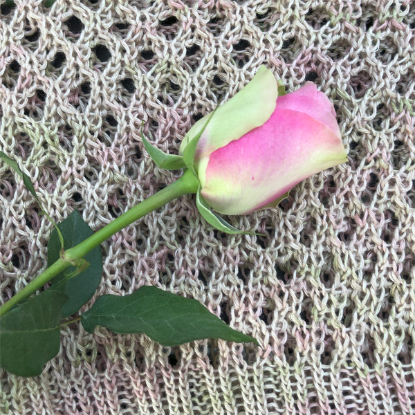 Wolle: "Marvila" / Rosários4 - 3.5-4 / reines Leinen handgefärbt, vegan / 50 g à ca. 125 m – Bild 14