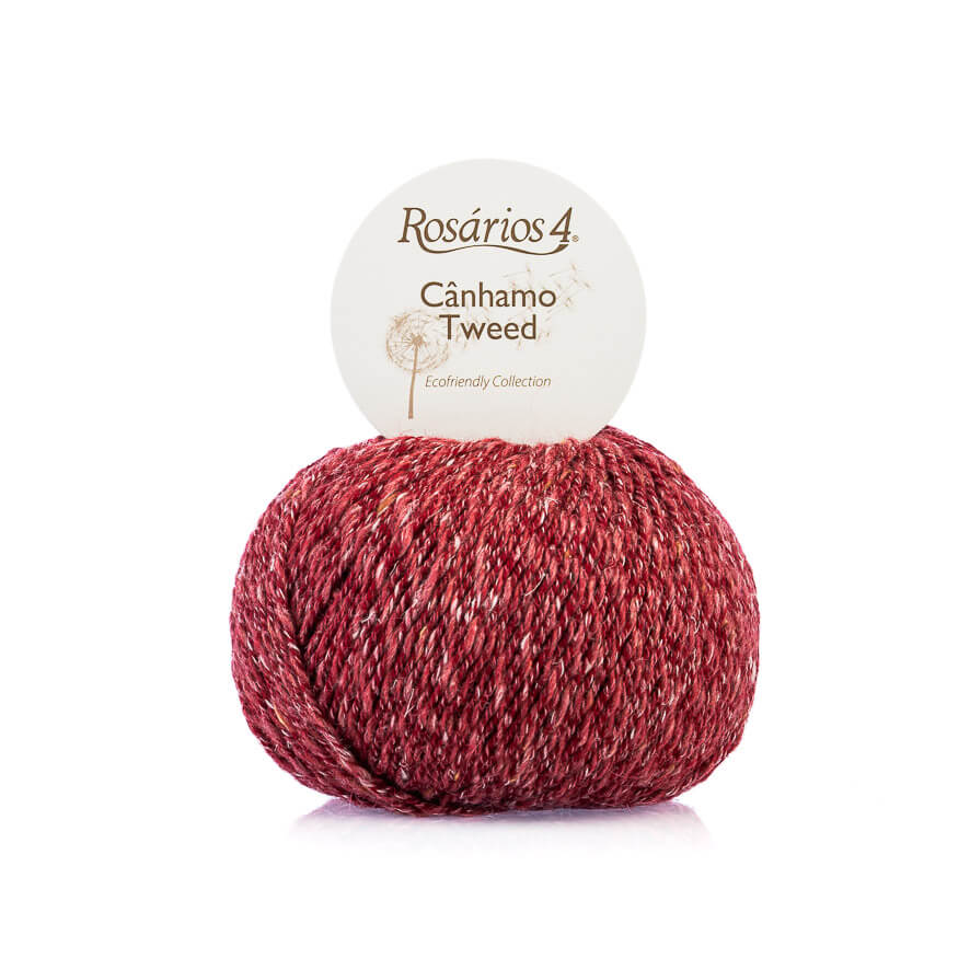 Wolle: "Cânhamo Tweed" / Rosários4 - Merino mulesingfrei/ Alpaca/ Hanf/ Viscose - Nadel 3.5-4 - 50 g à ca. 130 m – Bild 11