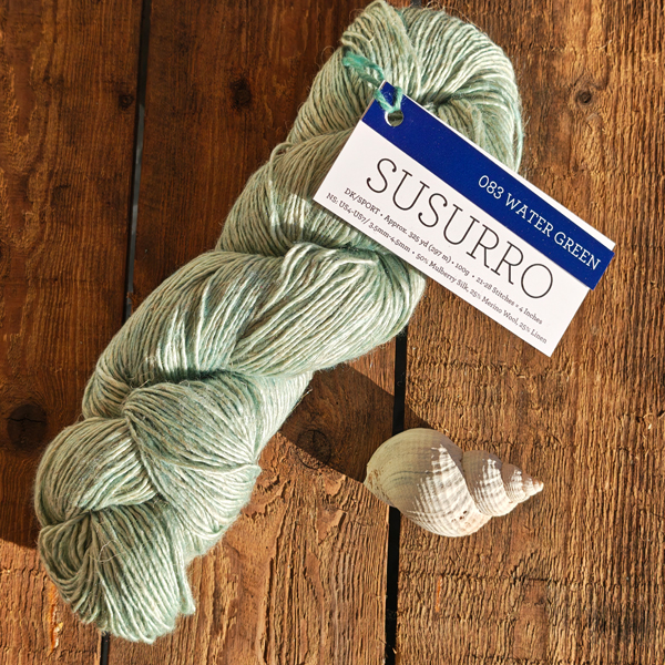 Wolle: "Susurro" / malabrigo - Nd 3.5-4.5 / Seide mit Leinen und Merino mulesingfrei, handgefärbt 100 g à 297 m – Bild 2