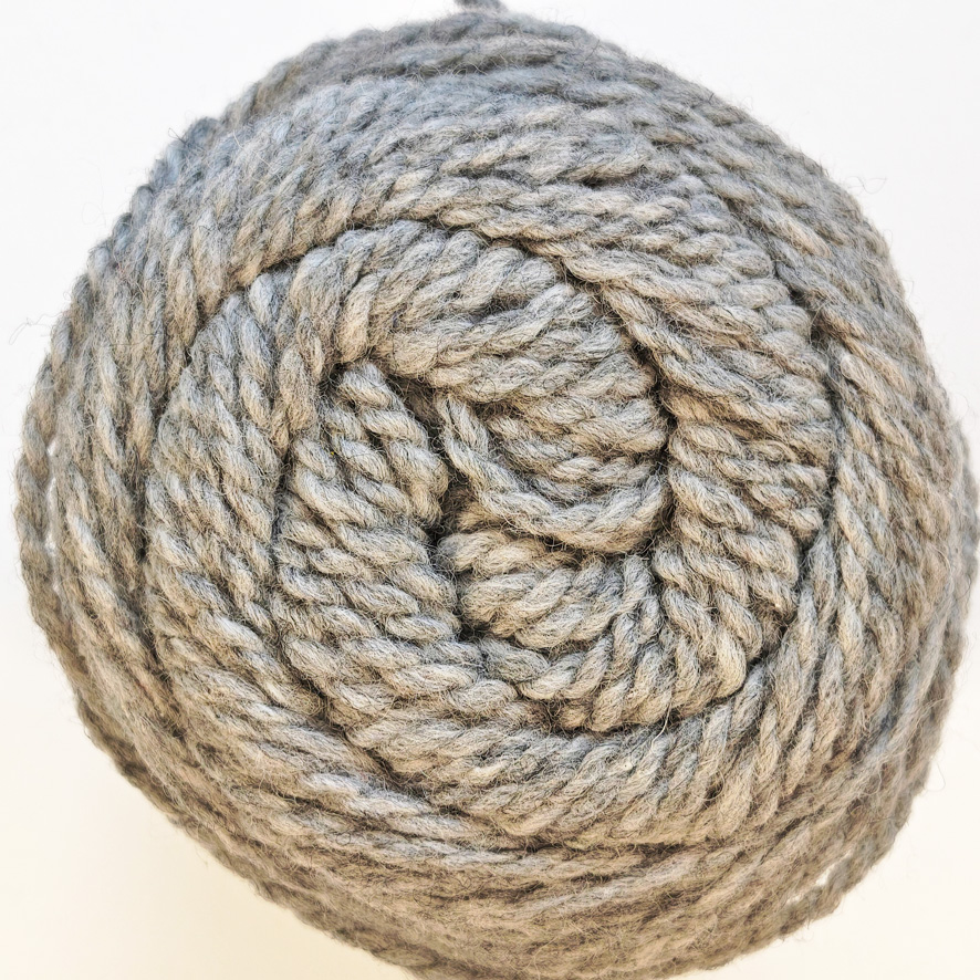Wolle: "Alpengarn" / Ferner - Nd 4.5 bis 6 - Schafwolle von Alpenschafen - Janker/ Taschen/ Kissen - 100 g à 160 m – Bild 19