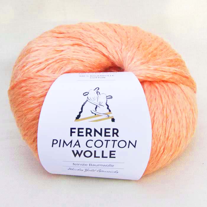 Wolle: "Pima Cotton" / Ferner / Nd 4-5 / Baumwolle - Flausch - 50 g à 110 m – Bild 12