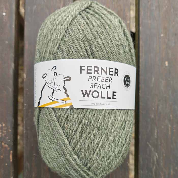 Wolle: "Preber 3fach" / Ferner - Nd 3-5 - traditionelles Allzweckgarn - österreichische Schafe - 100 g à 250 m – Bild 11