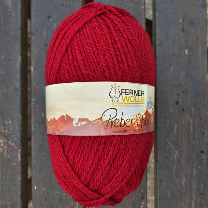 Wolle: "Preber 3fach" / Ferner - Nd 3-5 - traditionelles Allzweckgarn - österreichische Schafe - 100 g à 250 m – Bild 4