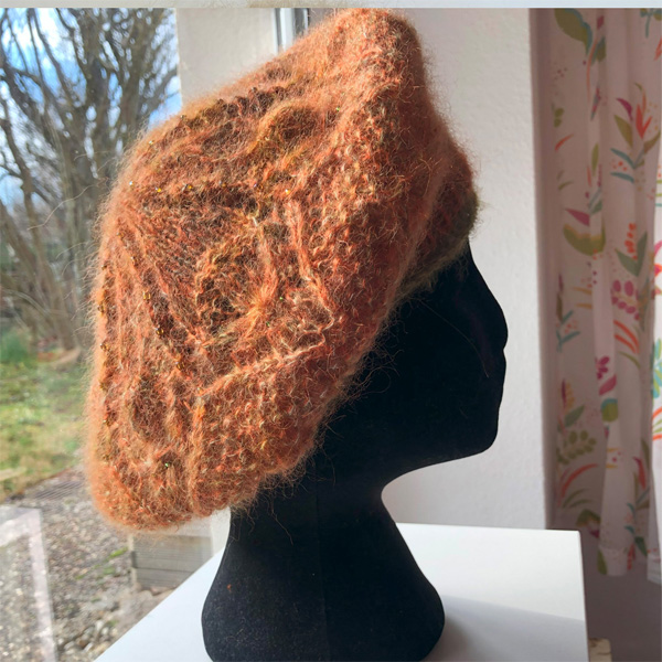 Woll-Accessoires: Barette/ StrickStrand - Auswahl an verschiedenen gestrickten Designs - verschiedene Kopfweiten – Bild 11