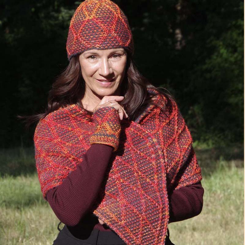 Wolle: "Cashmere Deluxe" / Ferner/ Nadel 3-5/ dickeres Woll-Flauschgarn / 25g à 145m – Bild 9