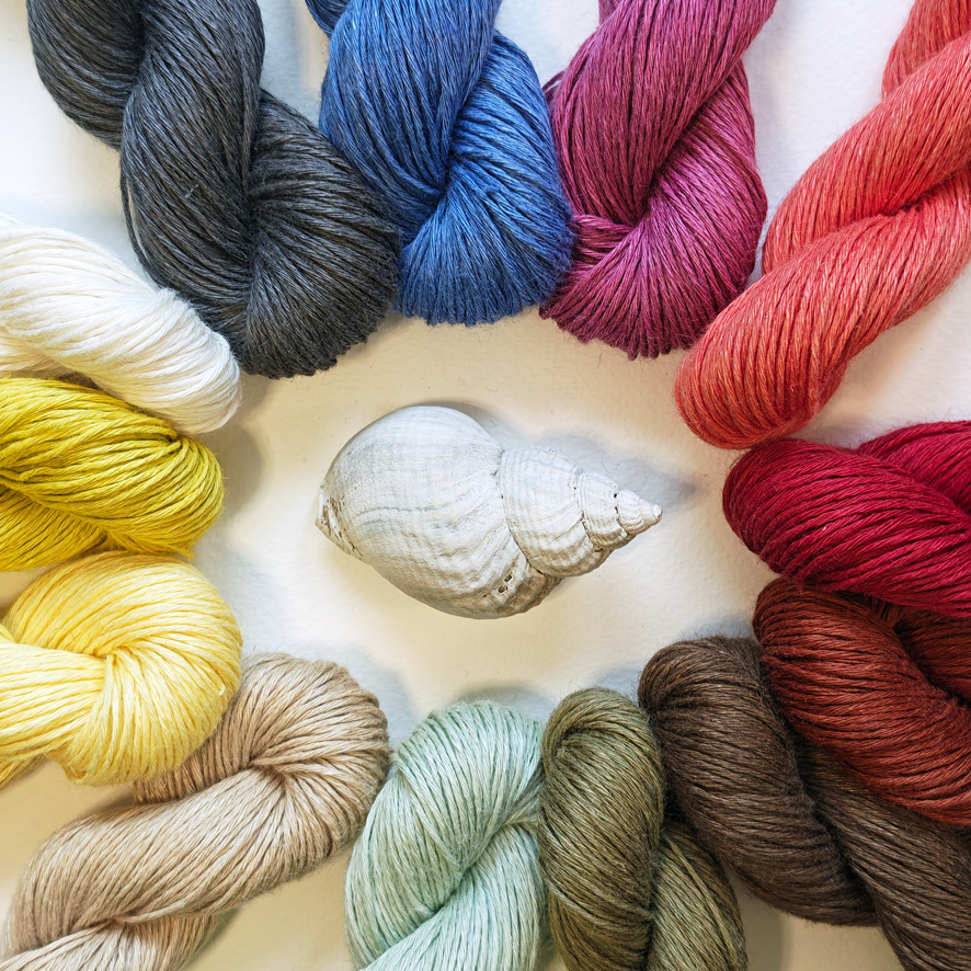 Wolle: "Alfama" / Rosários4 - Nd 3.5 bis 4 - 100 % Leinen - 50 g ~125 m – Bild 21