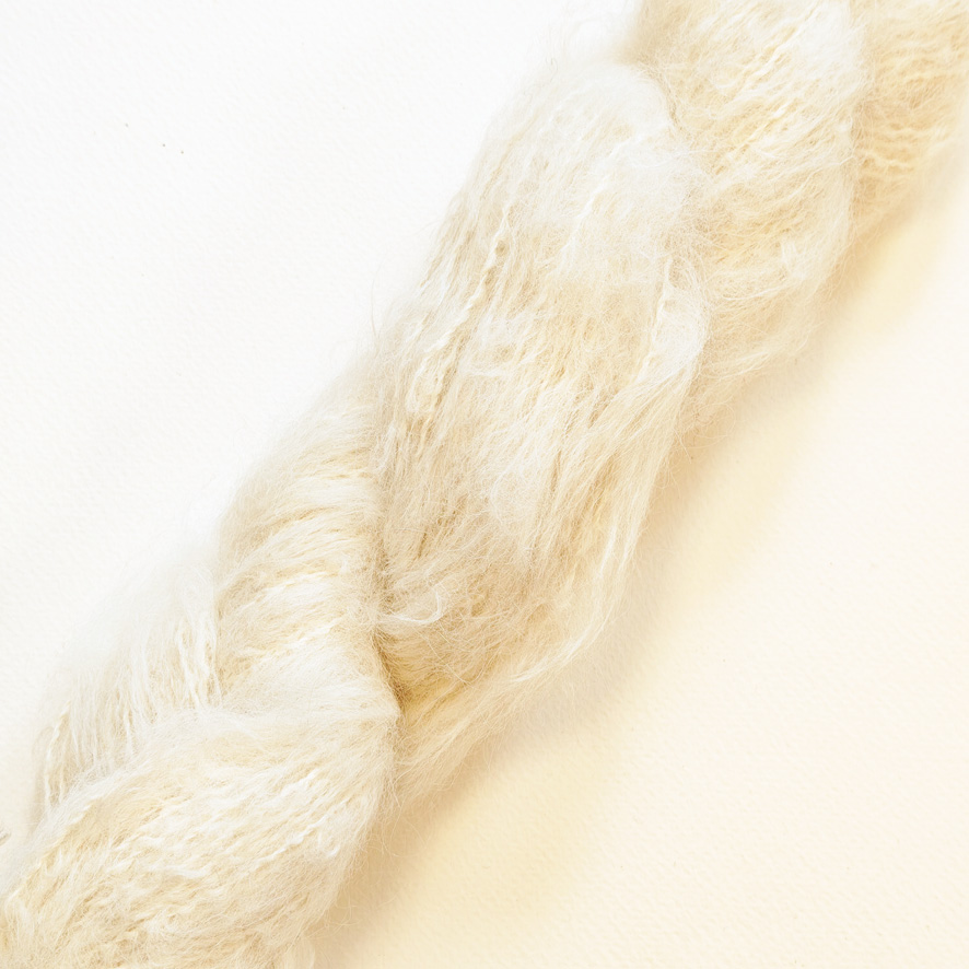 Wolle: "Brushed Suri" - Blue Sky - Fibers - Nd 3.5-8 - Alpaca/ Merino/ Bambus - Flausch - 50 g à ca 130 m – Bild 18