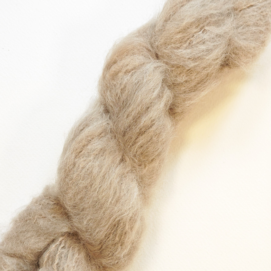Wolle: "Brushed Suri" - Blue Sky - Fibers - Nd 3.5-8 - Alpaca/ Merino/ Bambus - Flausch - 50 g à ca 130 m – Bild 12