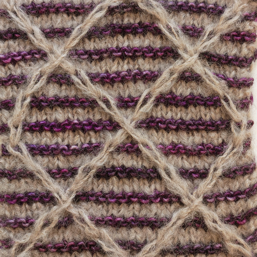 Wolle: "Brushed Suri" - Blue Sky - Fibers - Nd 3.5-8 - Alpaca/ Merino/ Bambus - Flausch - 50 g à ca 130 m – Bild 3