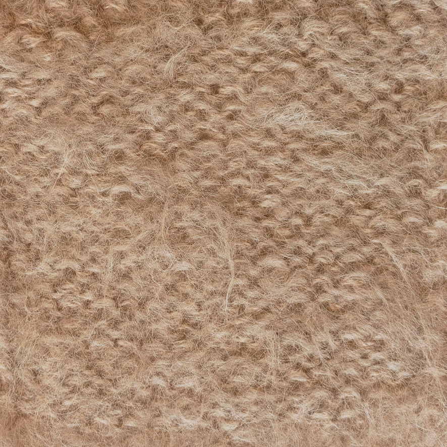 Wolle: "Brushed Suri" - Blue Sky - Fibers - Nd 3.5-8 - Alpaca/ Merino/ Bambus - Flausch - 50 g à ca 130 m – Bild 4