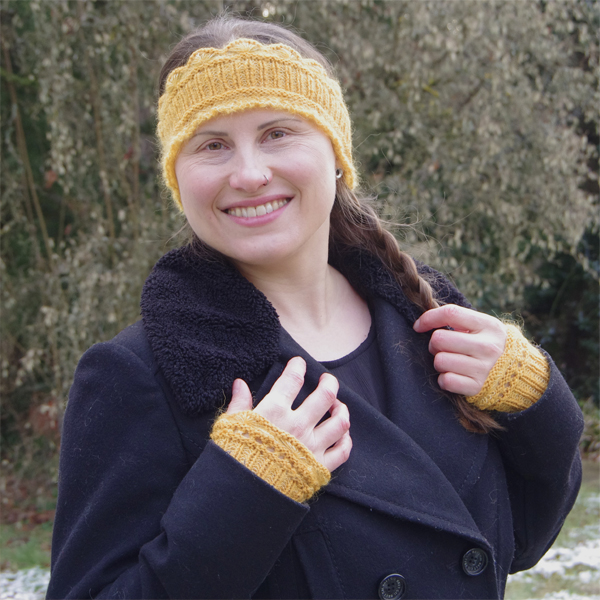 Fertiges: Stirnbänder "Auswahl verschiedene Designs"/ StrickStrandf StrickStrand - Auswahl gestrickt in verschiedenen Designs Kopfweite S-L – Bild 3