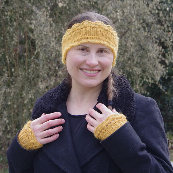 Fertiges: Stirnbänder "Auswahl verschiedene Designs"/ StrickStrandf StrickStrand - Auswahl gestrickt in verschiedenen Designs Kopfweite S-L – Bild 6