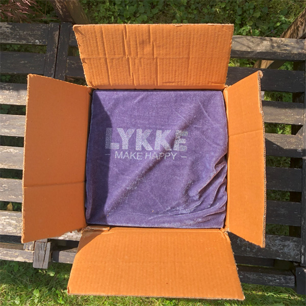 Strickzubehör: Pendel - Wollknäulhalter - Wollbox/ LYKKE - handgearbeitetes poliertes Holz – Bild 9