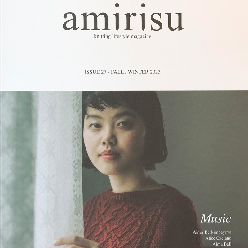 Anleitung: Strick-Magazine/ "amirisu" - Magazin-Reihe: Stricken & Livestyle aus Japan - fantasische Designs, Strickmuster & interessante Artikel - Englisch/ Japanisch – Bild 3