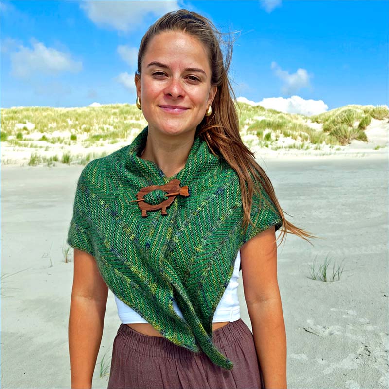 Strickzubehör: Schalnadel/ Schalbrosche/ Verschluss/ Holznadel von LYKKE & KnitPro – Bild 11