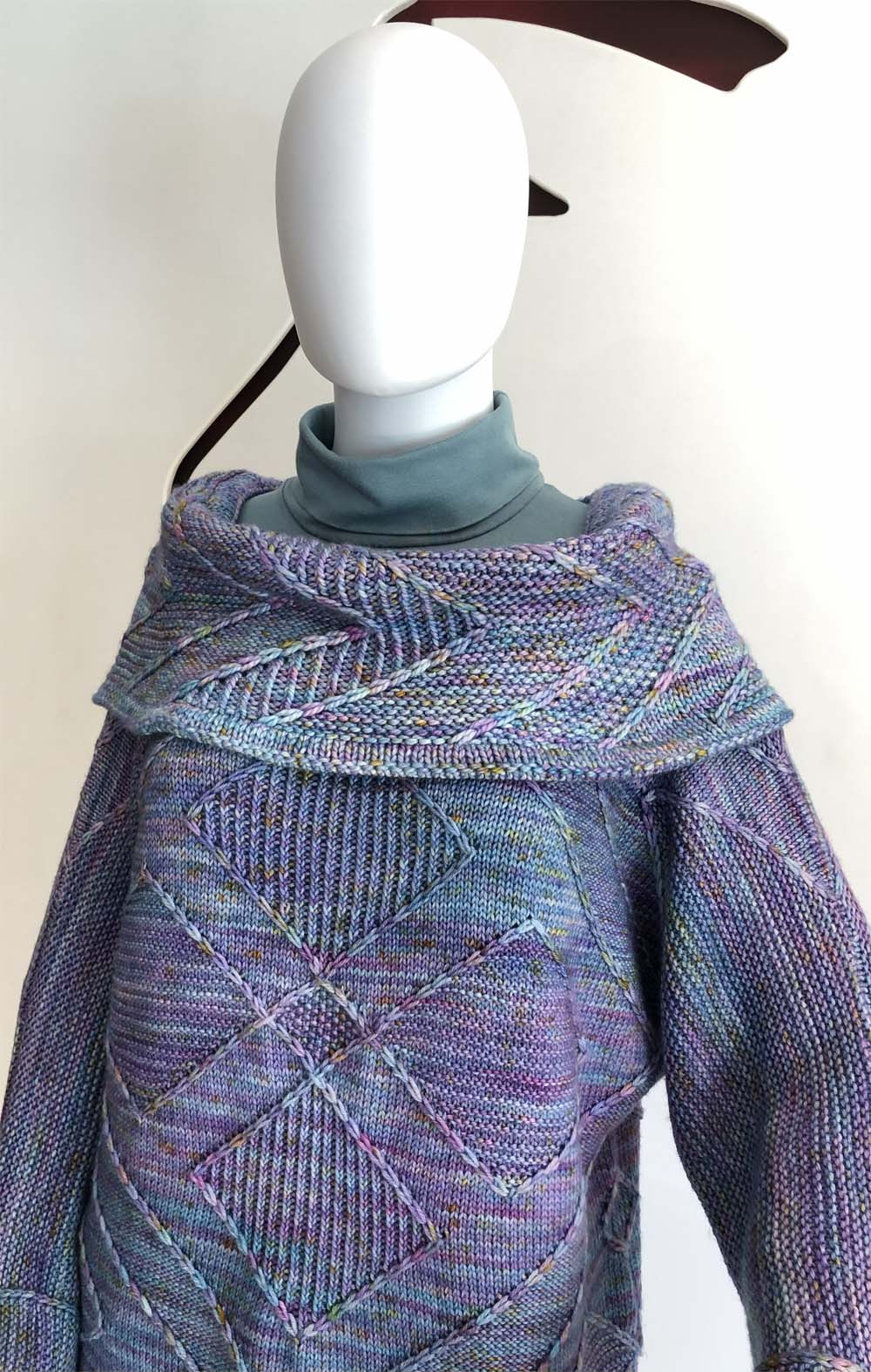 Wolle: malabrigo "Vientos" / handgefärbt / superwash / 100 % Kuschelmerino / Nadel 5.5 - 8 / 100 g à ca 120 m – Bild 9