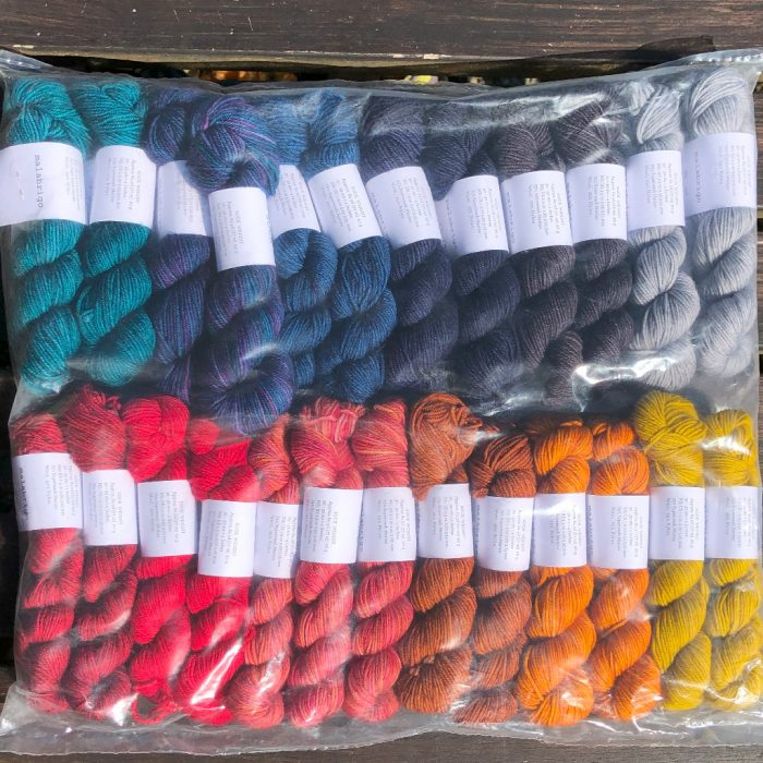 Wolle: malabrigo "Ultimate Sock Minis"/ handgefärbt/ superwash/ ca. 20 g ~ 77 m / Nadel 2.25 - 3.25/ Sockenwolle / ACHTUNG mit Nylon – Bild 2