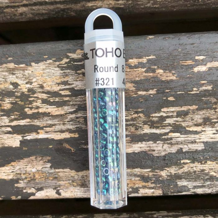 Strickzubehör: Rocailles TOHO 8/0 - Perlen - Indianerperlen - Glasperlen / 2.6 mm Durchmesser / à ca. 4 g – Bild 17