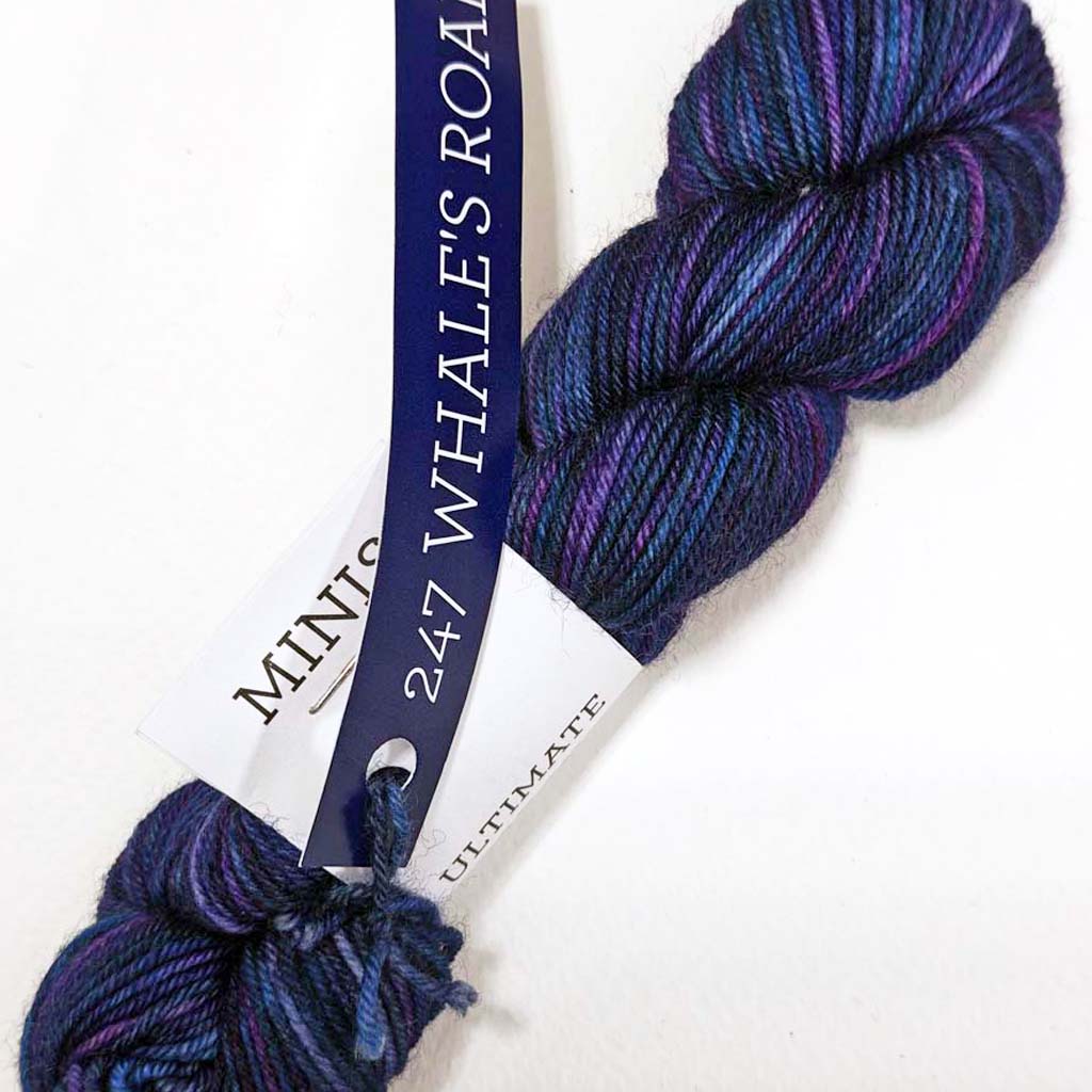 Wolle: "Ultimate Sock Minis"/ malabrigo - Nadel 2.25 - 3.25 / Sockenwolle/ handgefärbt/ superwash/ ca. 20 g ~ 77 m – Bild 19