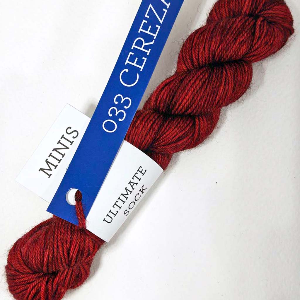 Wolle: "Ultimate Sock Minis"/ malabrigo - Nadel 2.25 - 3.25 / Sockenwolle/ handgefärbt/ superwash/ ca. 20 g ~ 77 m – Bild 5